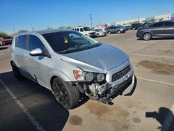 Chevrolet Sonic salvage cars for sale: 2012 Chevrolet Sonic LT