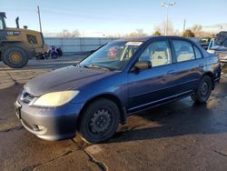 Honda Civic Vehiculos salvage en venta: 2004 Honda Civic LX