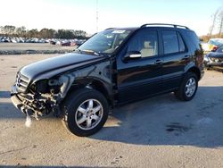 Mercedes-Benz m-Class salvage cars for sale: 2004 Mercedes-Benz ML 500