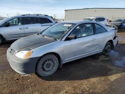 Honda salvage cars for sale: 2002 Honda Civic LX