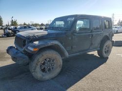 Salvage cars for sale from Copart Rancho Cucamonga, CA: 2024 Jeep Wrangler 4XE