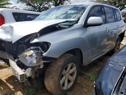 Toyota Highlander salvage cars for sale: 2009 Toyota Highlander