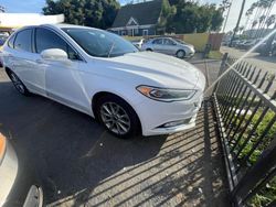 2017 Ford Fusion SE en venta en Wilmington, CA