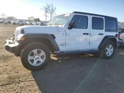 Jeep salvage cars for sale: 2019 Jeep Wrangler Unlimited Sport