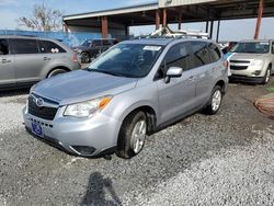 Subaru Forester salvage cars for sale: 2016 Subaru Forester 2.5I Premium