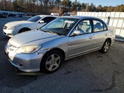 Honda Vehiculos salvage en venta: 2005 Honda Civic EX