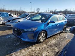 Hyundai salvage cars for sale: 2017 Hyundai Ioniq Blue