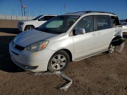 Toyota Sienna xle salvage cars for sale: 2004 Toyota Sienna XLE