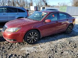 Chrysler salvage cars for sale: 2013 Chrysler 200 Touring