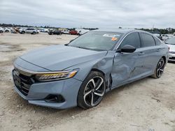 Honda Accord salvage cars for sale: 2022 Honda Accord Sport