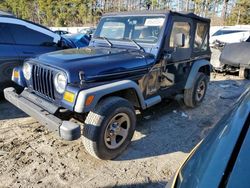 Jeep Vehiculos salvage en venta: 1997 Jeep Wrangler / TJ SE