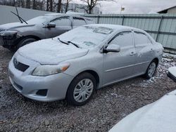 Salvage cars for sale from Copart Central Square, NY: 2010 Toyota Corolla Base