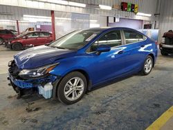 Chevrolet salvage cars for sale: 2017 Chevrolet Cruze LT