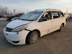 Toyota Sienna ce salvage cars for sale: 2005 Toyota Sienna CE