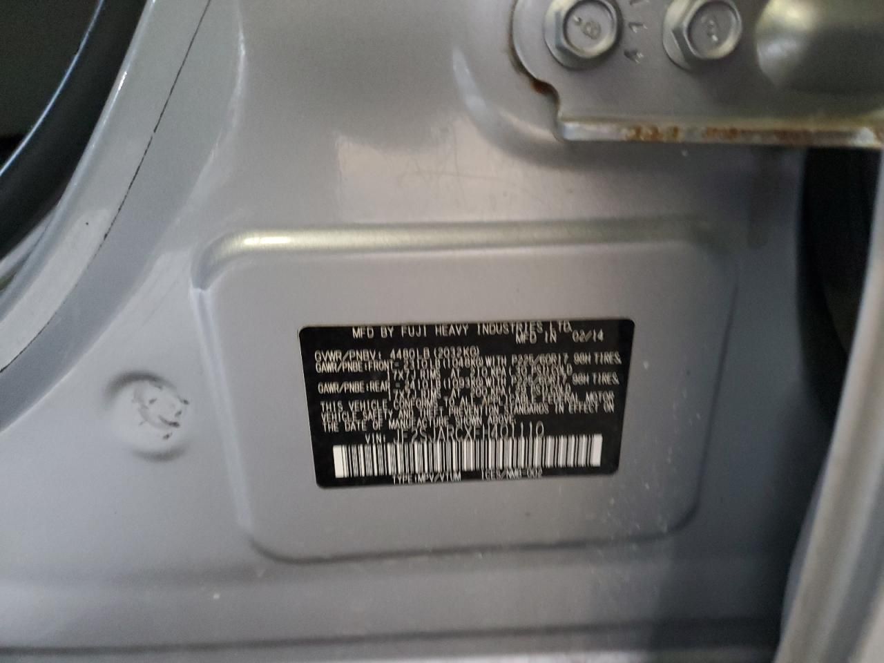 2015 Subaru Forester 2.5i Limited