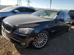 BMW 7 Series salvage cars for sale: 2012 BMW 750 LXI