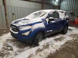 Ford Ecosport salvage cars for sale: 2021 Ford Ecosport S