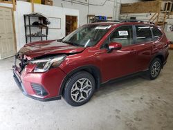 Subaru Forester salvage cars for sale: 2024 Subaru Forester Premium