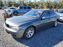 2007 BMW 750 I en venta en Riverview, FL