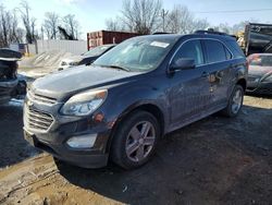 Chevrolet salvage cars for sale: 2016 Chevrolet Equinox LT