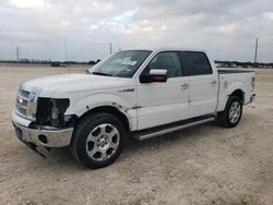 Salvage cars for sale from Copart New Braunfels, TX: 2010 Ford F150 Supercrew