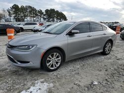 Chrysler salvage cars for sale: 2015 Chrysler 200 Limited