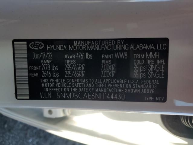 2022 Hyundai Tucson SEL