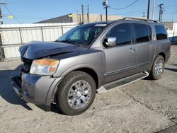 Nissan Armada salvage cars for sale: 2015 Nissan Armada Platinum