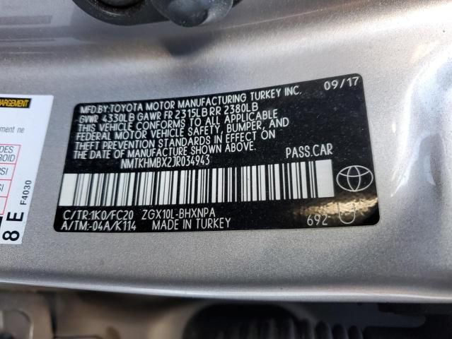 2018 Toyota C-HR XLE
