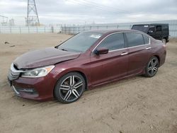 Honda Accord salvage cars for sale: 2017 Honda Accord Sport