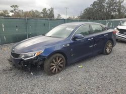 KIA Optima salvage cars for sale: 2018 KIA Optima LX