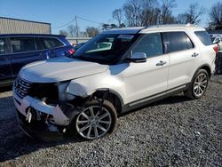 Ford salvage cars for sale: 2017 Ford Explorer Limited