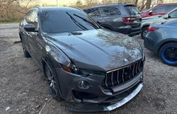 Maserati Levante s Luxury salvage cars for sale: 2017 Maserati Levante S Luxury