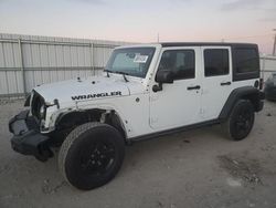 Jeep salvage cars for sale: 2016 Jeep Wrangler Unlimited Sport