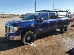 Salvage cars for sale from Copart Colorado Springs, CO: 2016 Nissan Titan XD SL