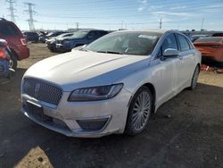 Lincoln salvage cars for sale: 2017 Lincoln MKZ Hybrid Reserve