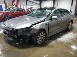 KIA Vehiculos salvage en venta: 2016 KIA Optima EX