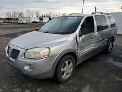 Pontiac salvage cars for sale: 2006 Pontiac Montana SV6