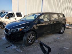 KIA Sedona salvage cars for sale: 2016 KIA Sedona L