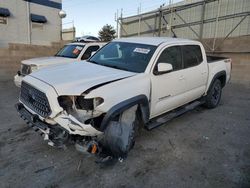 Toyota Tacoma salvage cars for sale: 2018 Toyota Tacoma Double Cab