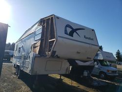 Komfort salvage cars for sale: 1998 Komfort Travel Trailer