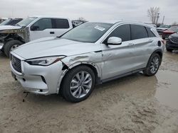 Infiniti salvage cars for sale: 2020 Infiniti QX50 Pure