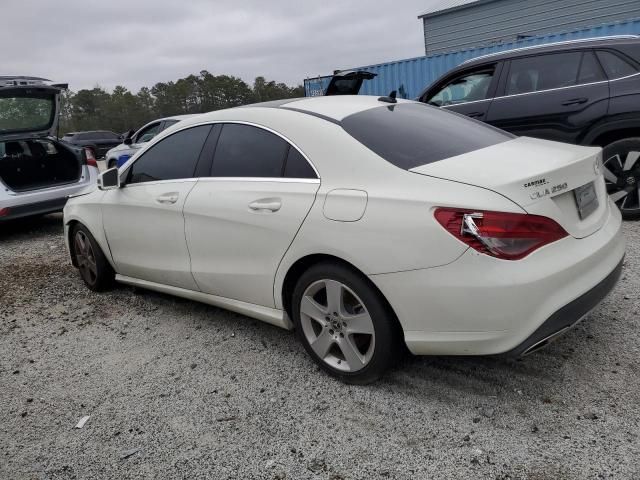 2018 Mercedes-Benz CLA 250