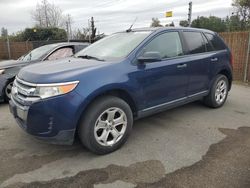 Ford Edge salvage cars for sale: 2012 Ford Edge SE