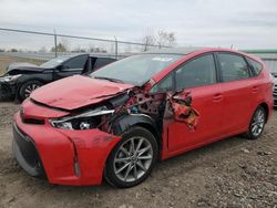 Toyota salvage cars for sale: 2017 Toyota Prius V