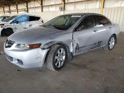 Salvage cars for sale from Copart Phoenix, AZ: 2004 Acura TSX