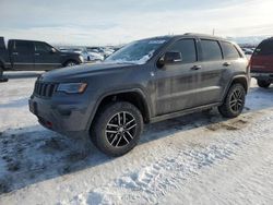 Jeep salvage cars for sale: 2017 Jeep Grand Cherokee Trailhawk