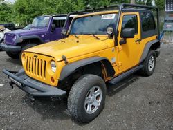 Jeep Wrangler salvage cars for sale: 2012 Jeep Wrangler Sport