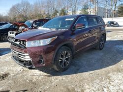 Toyota salvage cars for sale: 2018 Toyota Highlander LE