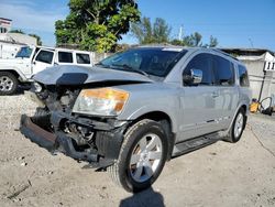 Nissan Armada salvage cars for sale: 2012 Nissan Armada SV